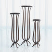Global Views Chorda Pedestal - Bronze