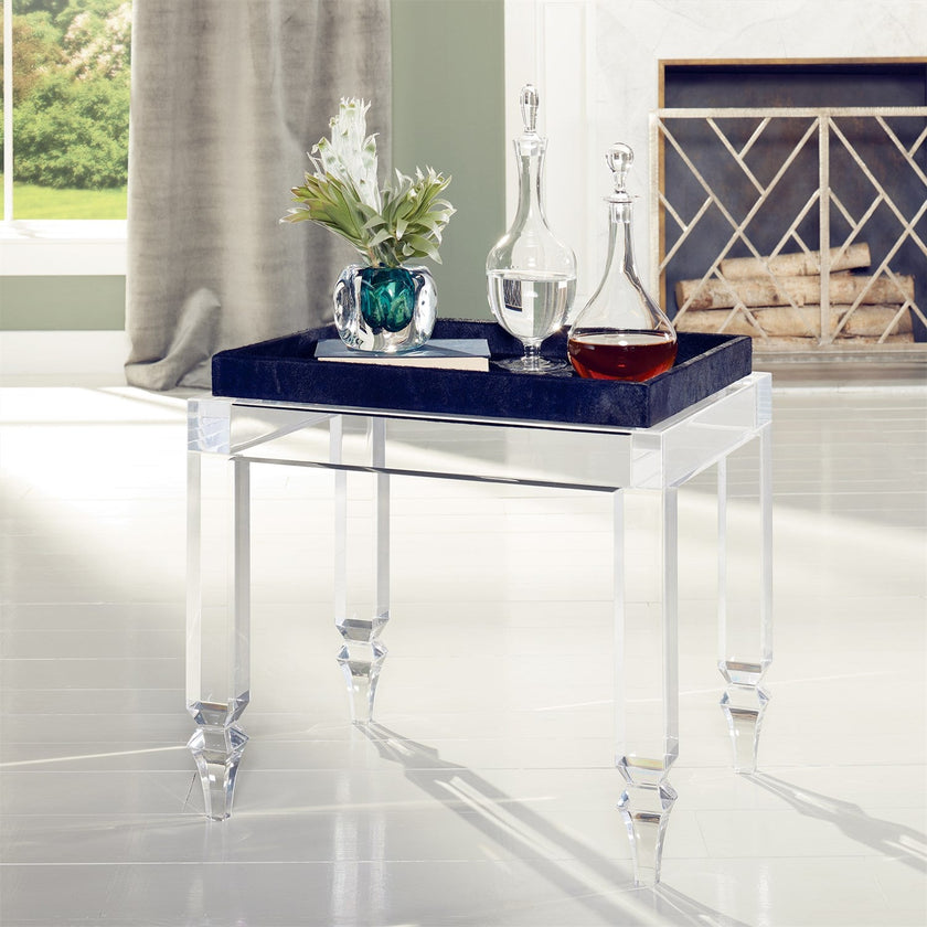 Global Views Square Vase - Azure