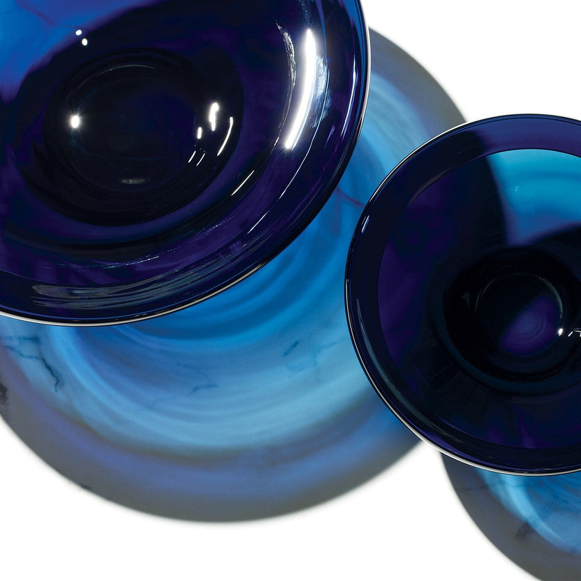 Global Views Tourneau Bowl - Night Blue