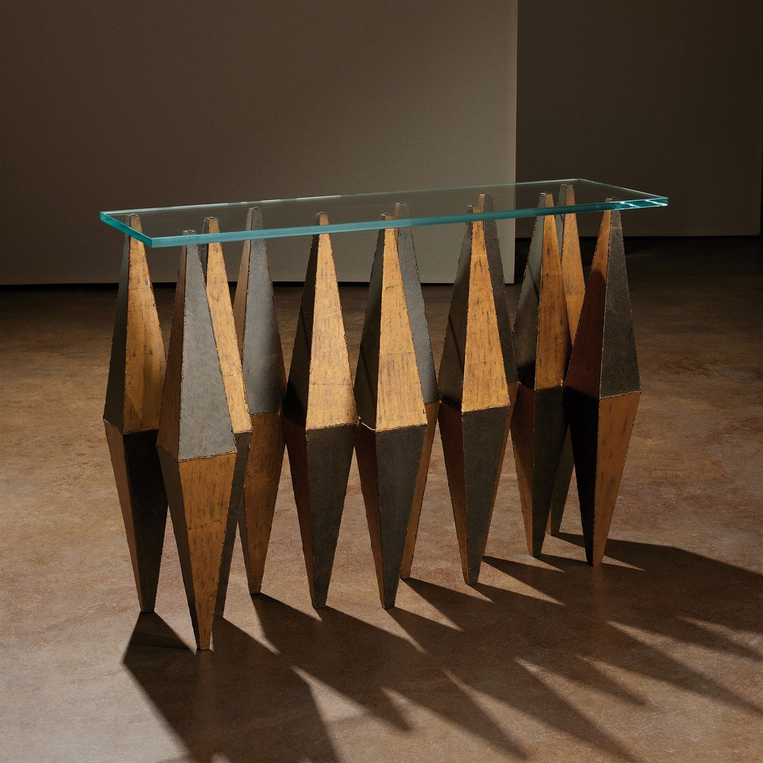 Global Views Harlequin Console Table