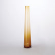 Global Views Glass Tower Vase - Amber