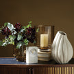 Global Views Glow Vase - White