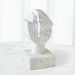 Global Views Mod Marble Portrait Bust