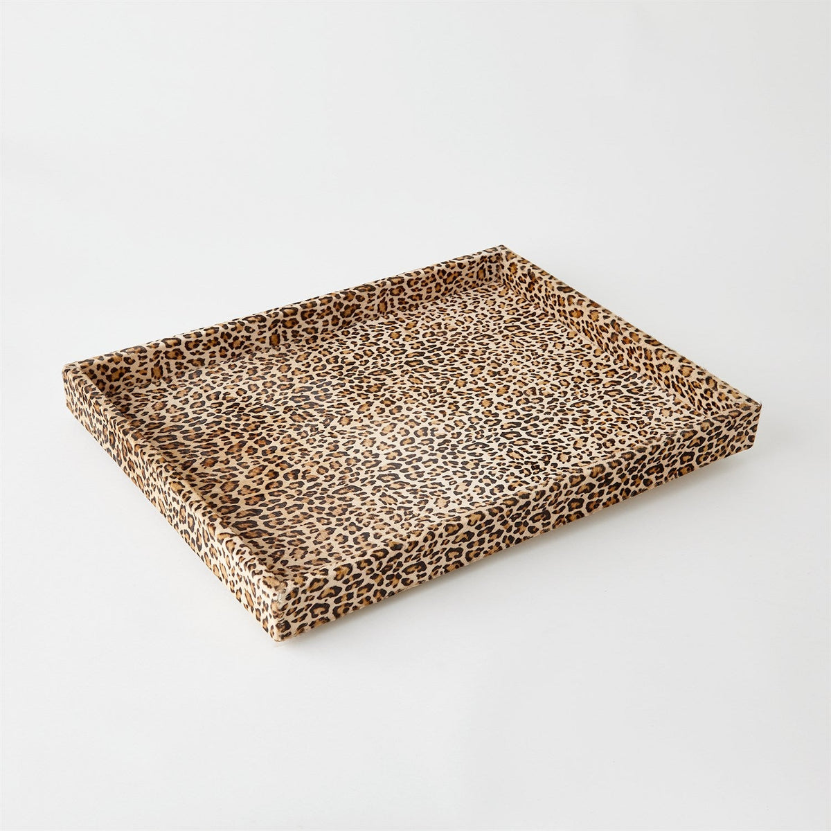 Global Views Cheetah Hair-on-Hide Tray