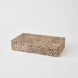 Global Views Cheetah Hair-on-Hide Box