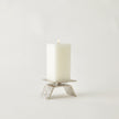 Global Views Torch Candleholder - Nickel