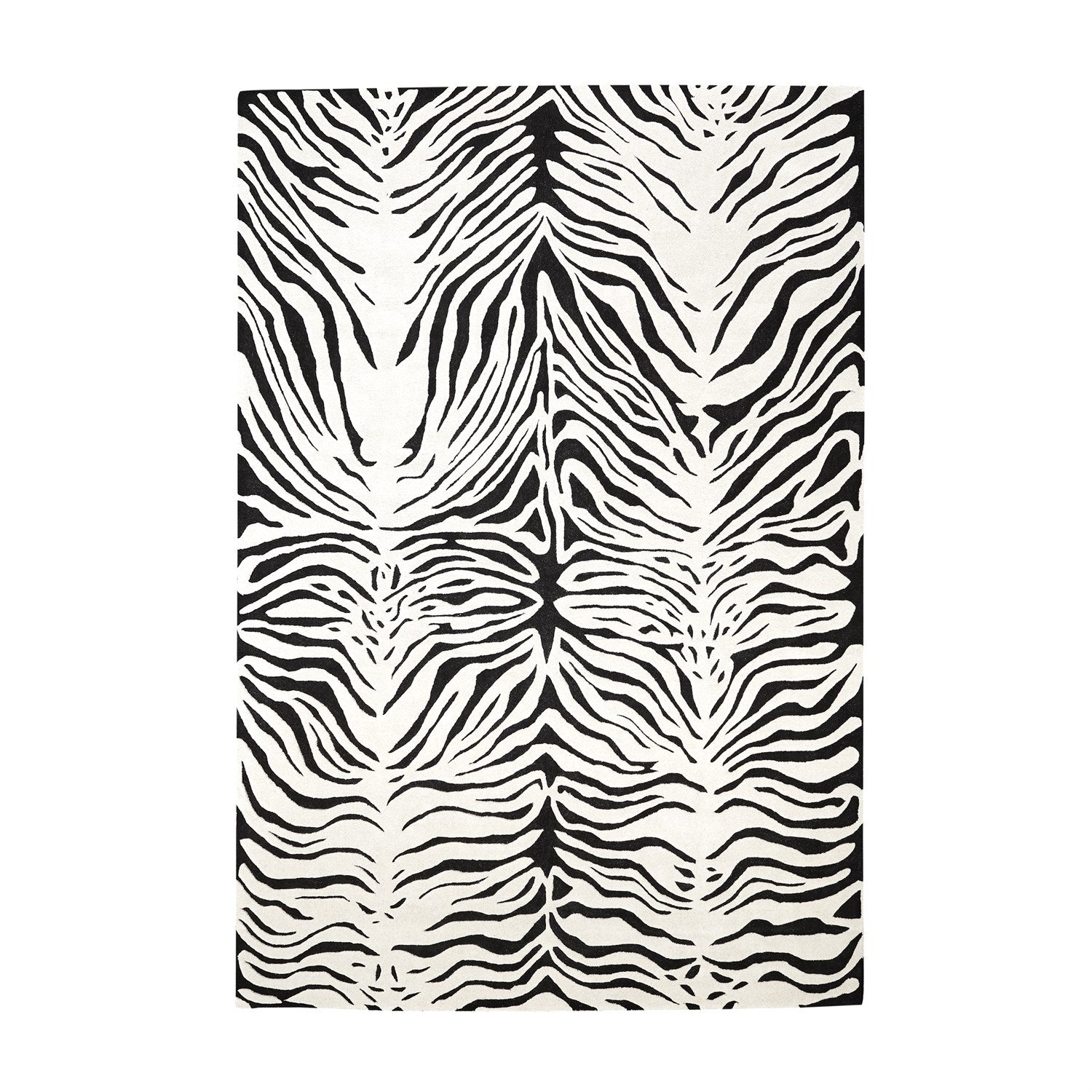 Global Views Zebra Rug