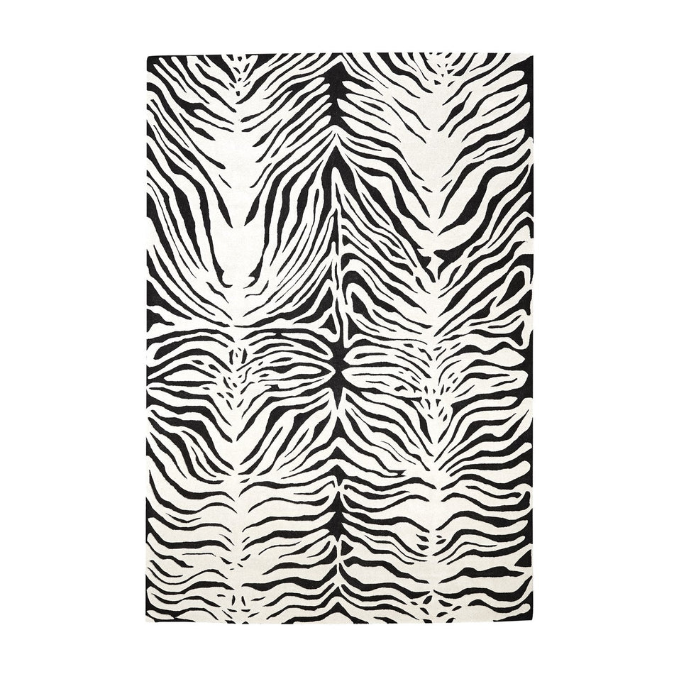Global Views Zebra Rug