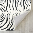 Global Views Zebra Rug