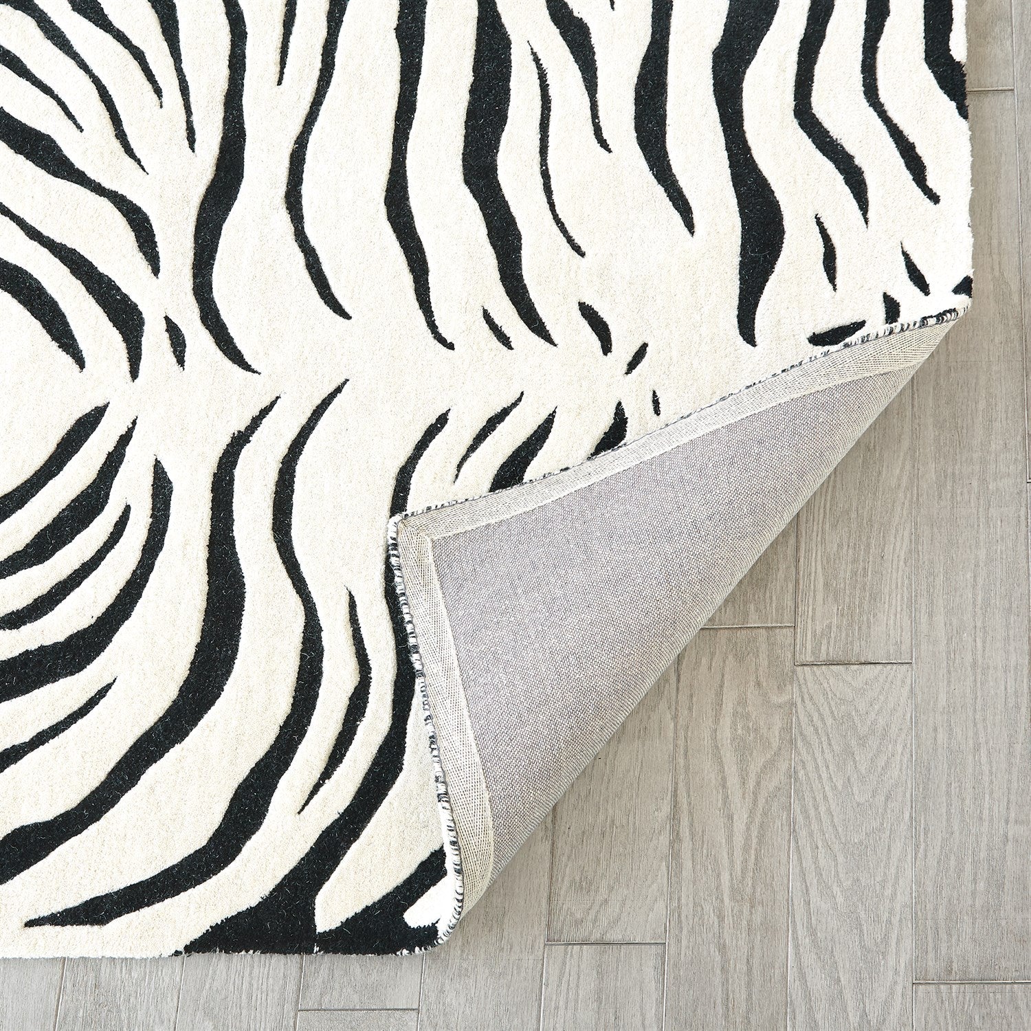 Global Views Zebra Rug