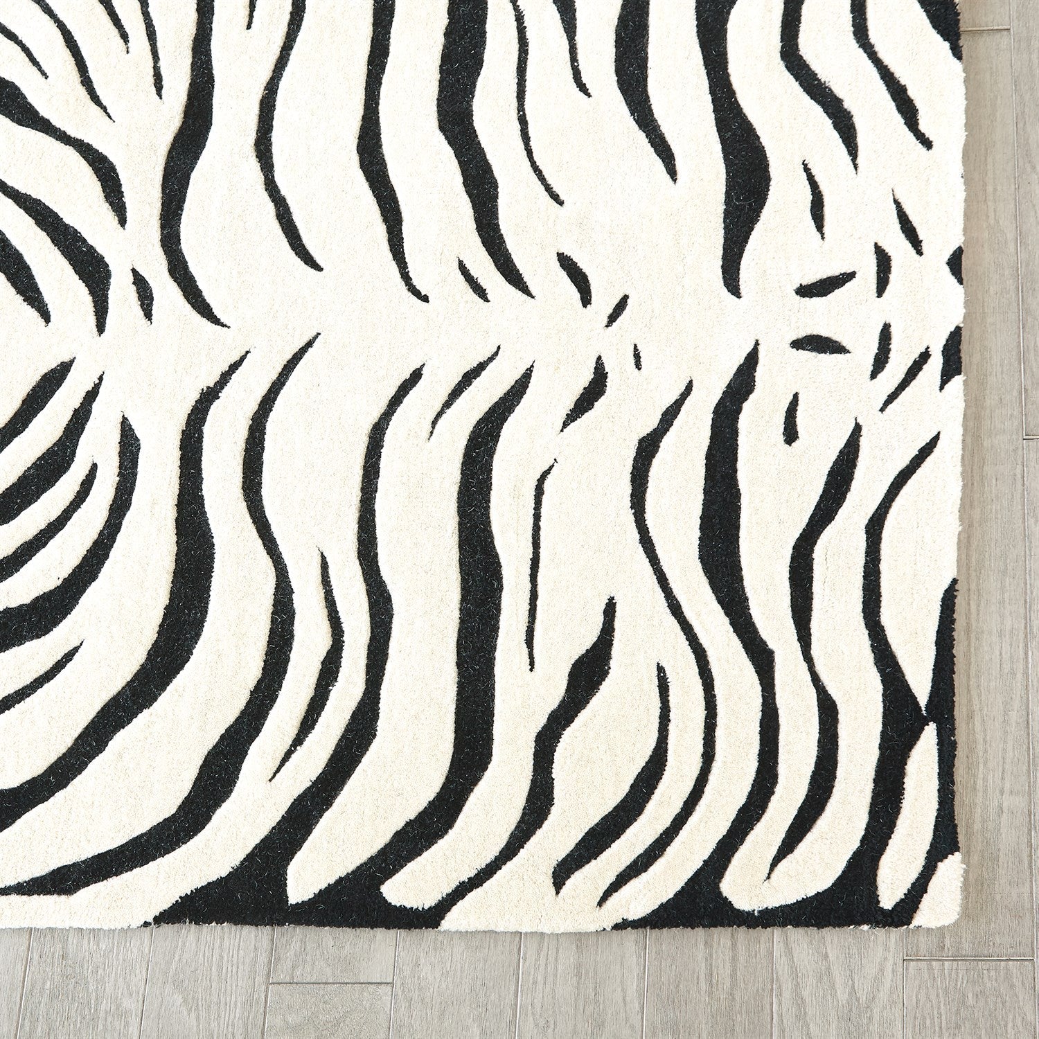Global Views Zebra Rug