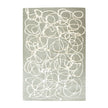 Global Views Scribble Rug - Grey/Ivory