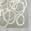 Global Views Scribble Rug - Grey/Ivory