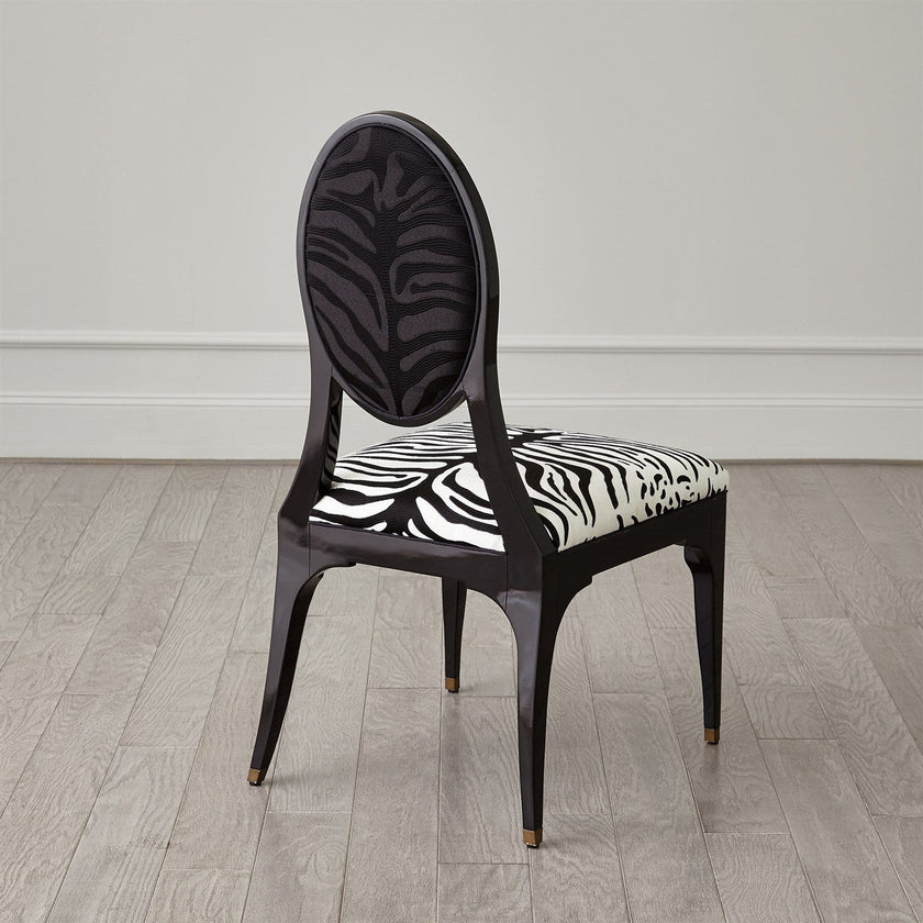 Global Views Zebra Dining Chair