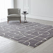 Global Views Gate Rug - Indigo Charcoal