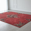 Global Views Parlor Rug - Deep Red