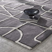 Global Views Gate Rug - Indigo Charcoal