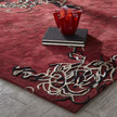Global Views Parlor Rug - Deep Red