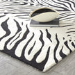 Global Views Zebra Rug