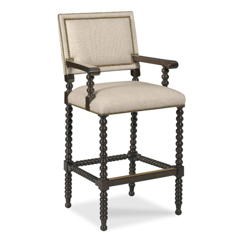 Woodbridge Furniture Longmont Arm Counter Stool