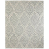 Feizy Belfort 8A29F Traditional Floral & Botanical Rug in Ivory/Gray