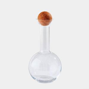 Global Views Chemistry Decanter with Cork Stopper