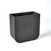 Global Views Radius Edge Leather Desk Accessories - Black