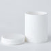 Global Views Cilindro Alabaster Box - White