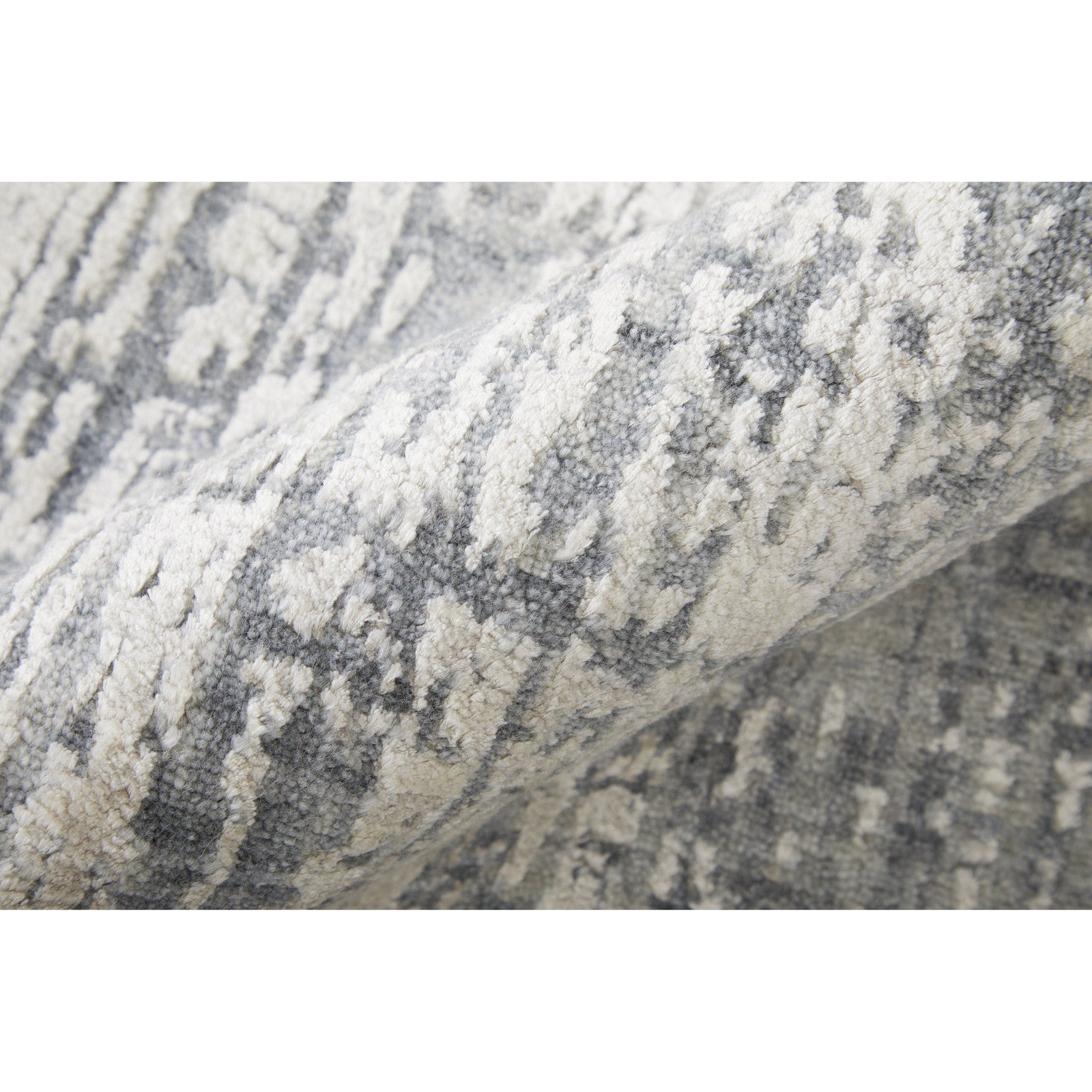 Feizy Eastfield 69A1F Modern Abstract in Gray
