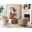 Lexington La Costa Graves Swivel Chair - Brass