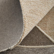 Feizy Kimball 8A33F Transitional Abstract Rug in Gray/Black/Brown