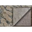 Feizy Skyview 39Q8F Modern Abstract Rug in Gray/Green/Ivory