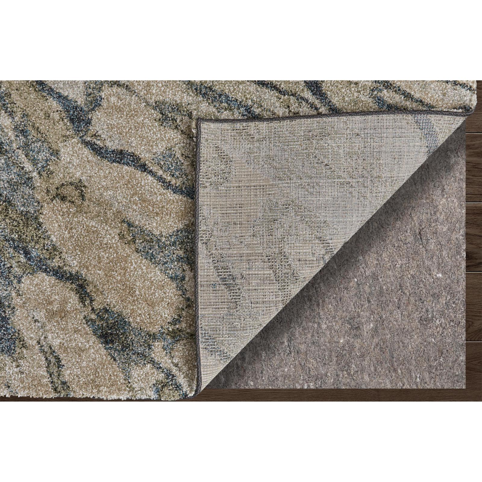Feizy Skyview 39Q8F Modern Abstract Rug in Gray/Green/Ivory