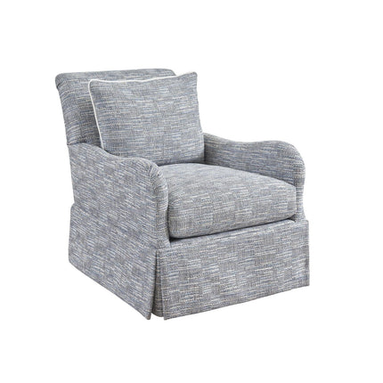 Lexington Rendezvous Palm Frond Swivel Chair