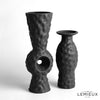 Global Views Volcanic Vase - Black Volcano