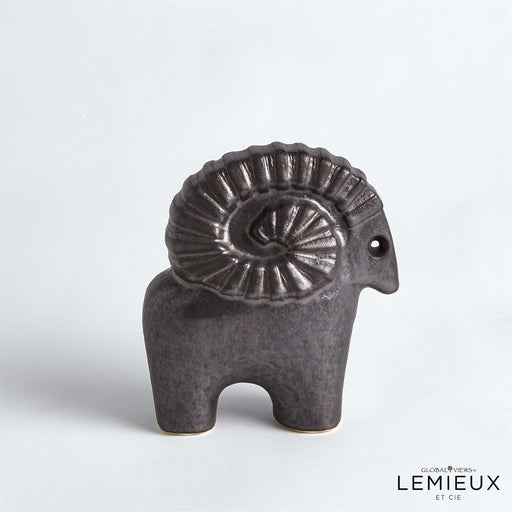 Global Views Ram - Matte Antique Bronze