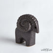 Global Views Ram - Matte Antique Bronze