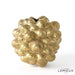 Global Views Bubble Vase - Matte Antique Gold