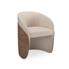 Caracole Upholstery Fleur Wood Back Dining Chair INV