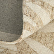 Feizy Wallace 8A37F Modern Floral & Botanical Rug in Tan/Ivory