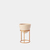 Global Views Wise Egg Antique Gold Leaf Planter