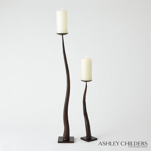 Global Views Chiseled Candle Holder by Ashley Childers