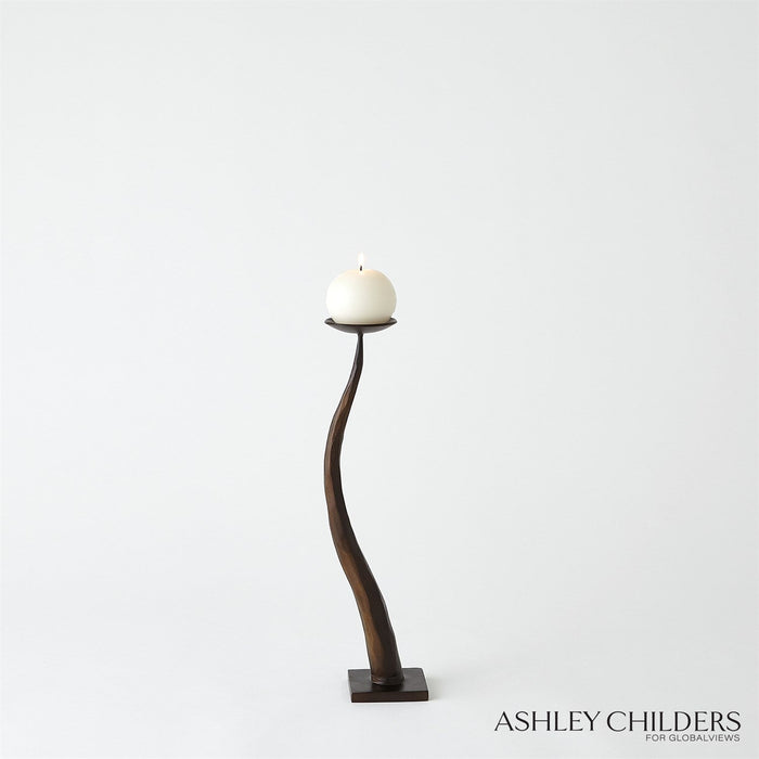 Global Views Chiseled Candle Holder by Ashley Childers