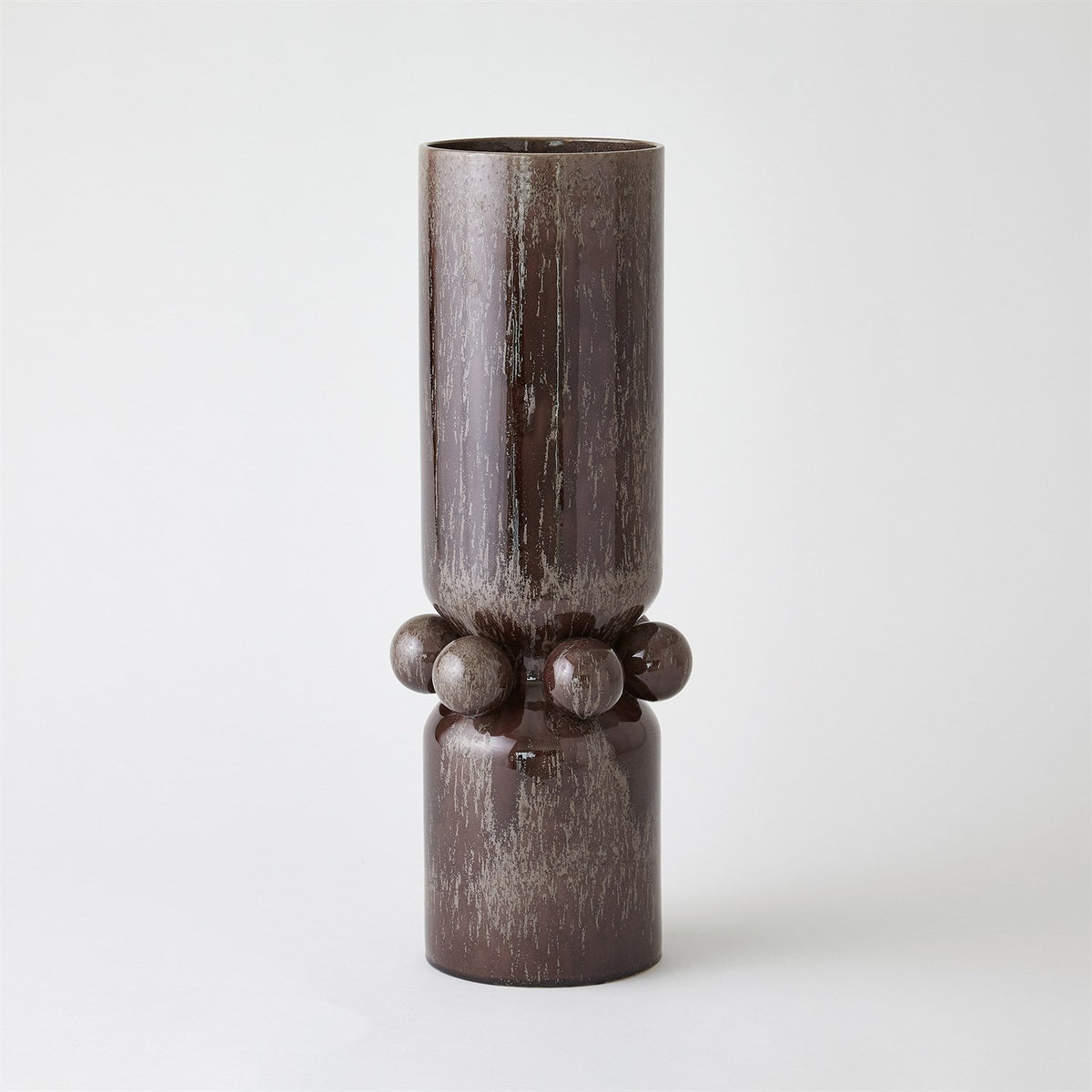 Global Views Hera Vase & Bowl - Reactive Bronze