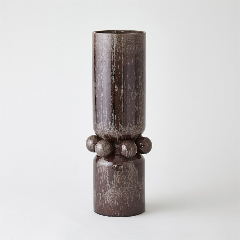 Global Views Hera Vase & Bowl - Reactive Bronze