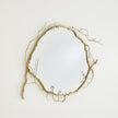 Global Views Botanica Brass Mirror