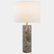 Global Views Grooved Marble Lamp