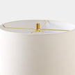 Global Views Grooved Marble Lamp
