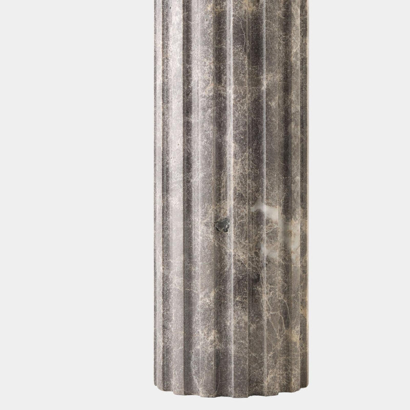 Global Views Grooved Marble Lamp