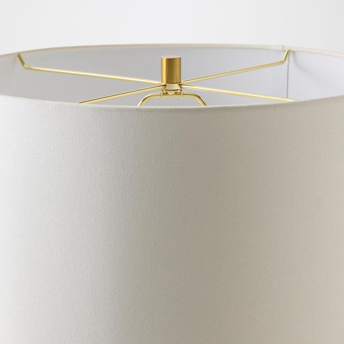 Global Views Viola Travertine Carved Lamp